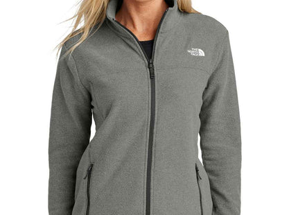 The North Face Women's Glacier FullZip Fleece Jacket NF0A7V4K TNF Medium Grey Heather