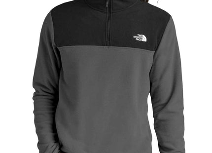 The North Face Glacier 1/4Zip Fleece NF0A7V4L Asphalt Grey TNF Black