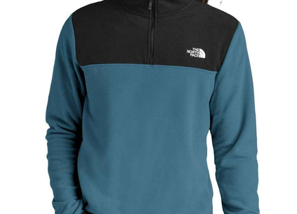 The North Face Glacier 1/4Zip Fleece NF0A7V4L Shady Blue TNF Black