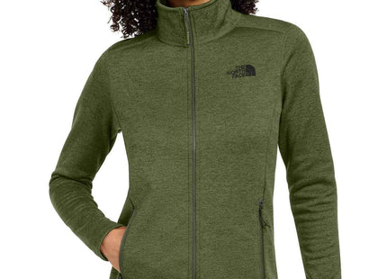 The North Face Women's Skyline FullZip Fleece Jacket NF0A7V62 Four Leaf Clover Heather