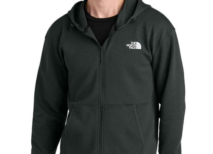 The North Face DoubleKnit FullZip Hoodie NF0A8BUS Asphalt Grey