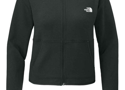 The North Face Women's DoubleKnit FullZip Hoodie NF0A8BUT Asphalt Grey
