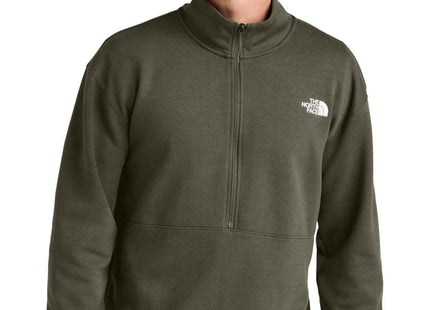 The North Face DoubleKnit 1/2Zip Fleece NF0A8C5G New Taupe Green