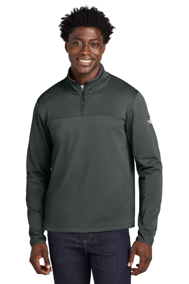 The North Face Aim 1/4Zip Fleece NF0A8ENJ Asphalt Grey