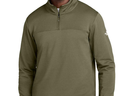 The North Face Aim 1/4Zip Fleece NF0A8ENJ Burnt Olive Green