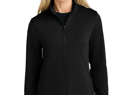 The North Face Women's Aim FullZip Fleece Jacket NF0A8FQJ TNF Black