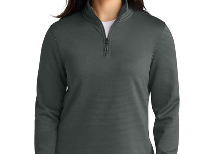 The North Face Women's Aim 1/4Zip Fleece NF0A8FQK Asphalt Grey