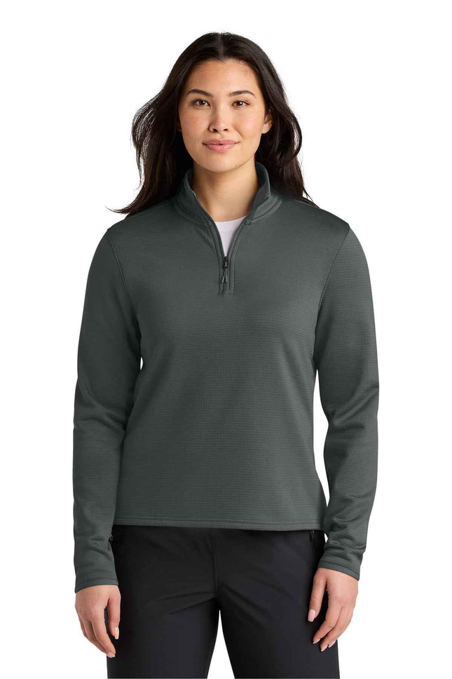 The North Face Women's Aim 1/4Zip Fleece NF0A8FQK Asphalt Grey