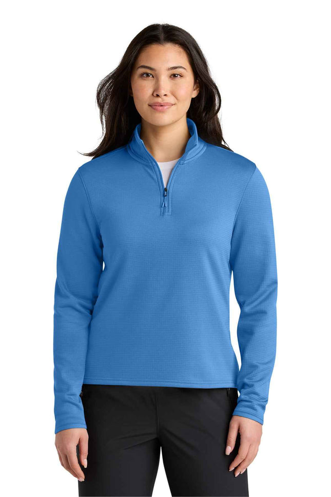 The North Face Women's Aim 1/4Zip Fleece NF0A8FQK Marina Blue