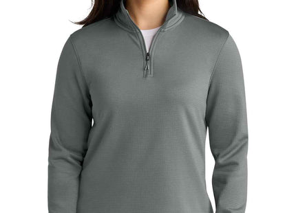 The North Face Women's Aim 1/4Zip Fleece NF0A8FQK Smoked Pearl Grey