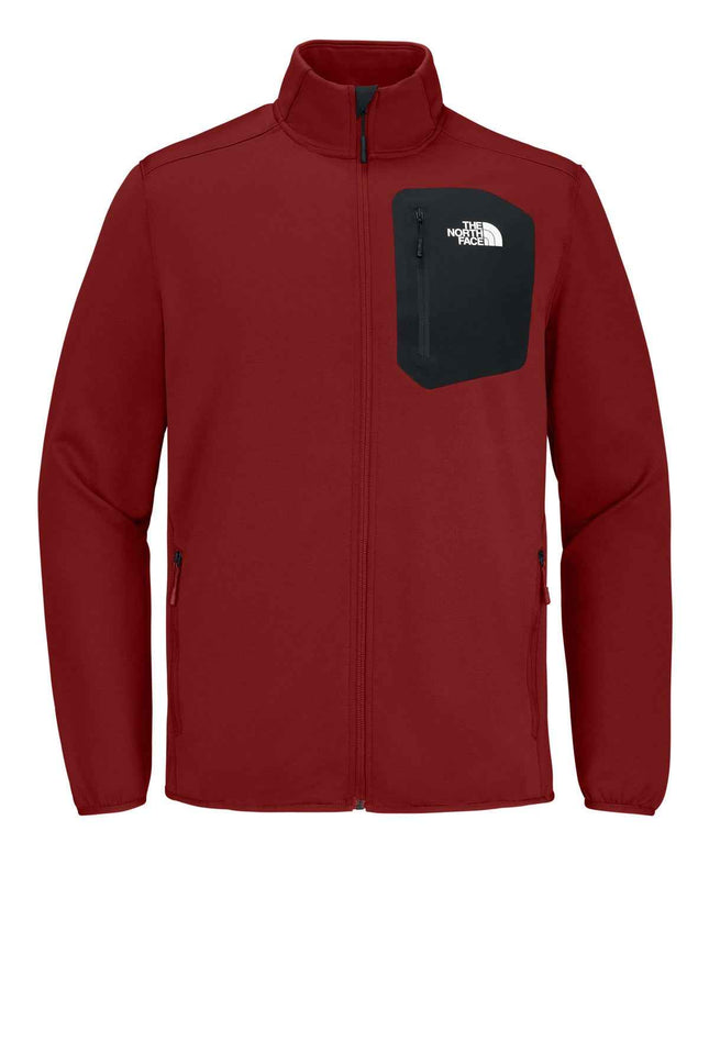 The North Face Dove Creek FullZip Fleece Jacket NF0A8FQN Cardinal Red