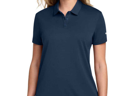 Nike Women's Dry Essential Solid Polo NKBV6043 Midnight Navy