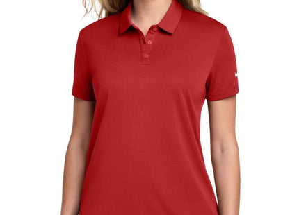 Nike Women's Dry Essential Solid Polo NKBV6043 University Red
