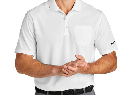 Nike DriFIT Micro Pique 20 Pocket Polo NKDC2103 White