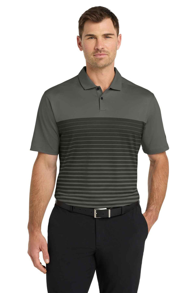 Nike DriFIT Vapor Block Polo NKDC2114 Anthracite