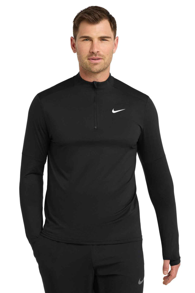 Nike DriFIT Element 1/2Zip Top NKDH4949 Black