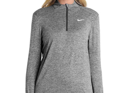 Nike Women's DriFIT Element 1/2Zip Top NKDH4951 Black Heather