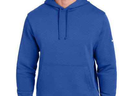 Nike Club Fleece Sleeve Swoosh Pullover Hoodie NKDR1499 Game Royal