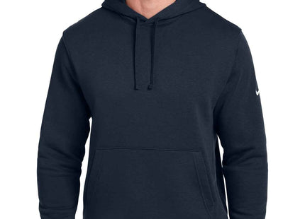 Nike Club Fleece Sleeve Swoosh Pullover Hoodie NKDR1499 Midnight Navy
