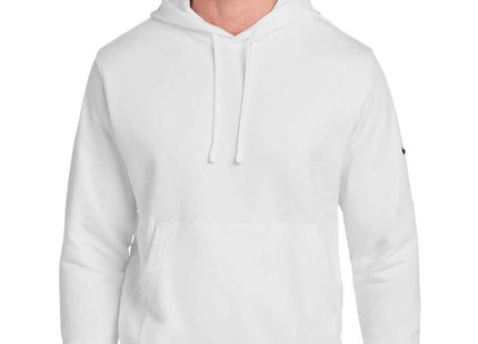 Nike Club Fleece Sleeve Swoosh Pullover Hoodie NKDR1499 White