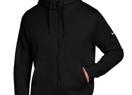 Nike Club Fleece Sleeve Swoosh FullZip Hoodie NKDR1513 Black