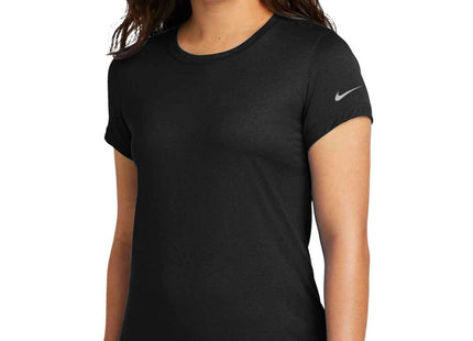 Nike Women's Swoosh Sleeve rLegend Tee NKDX8734 Black