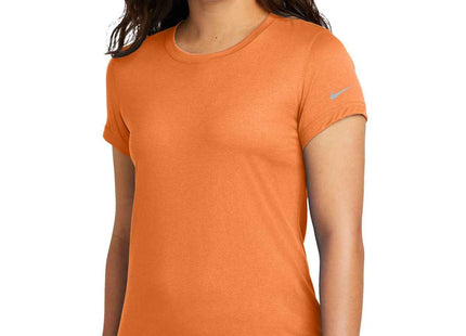 Nike Women's Swoosh Sleeve rLegend Tee NKDX8734 Desert Orange