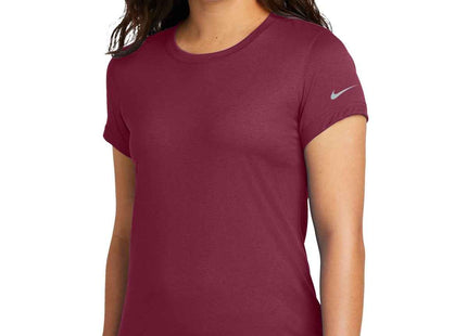 Nike Women's Swoosh Sleeve rLegend Tee NKDX8734 Team Maroon