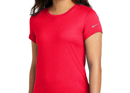 Nike Women's Swoosh Sleeve rLegend Tee NKDX8734 University Red