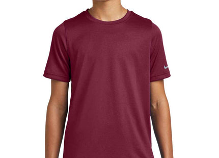 Nike Youth Swoosh Sleeve rLegend Tee NKDX8787 Team Maroon