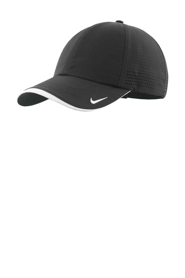 Nike DriFIT Perforated Performance Cap NKFB6445 Anthracite White M L