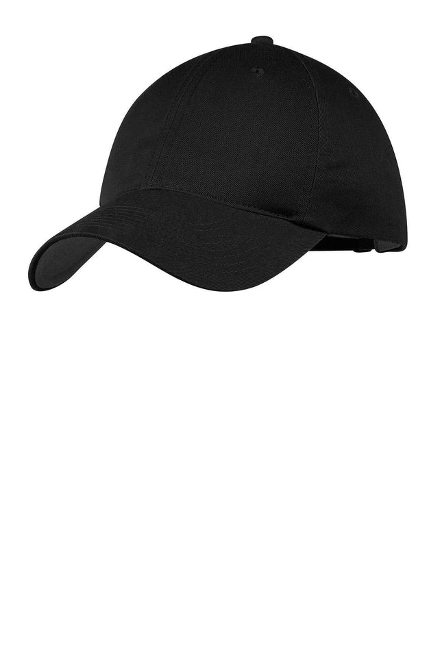 Nike Unstructured Cotton/Poly Twill Cap NKFB6449 Black M L