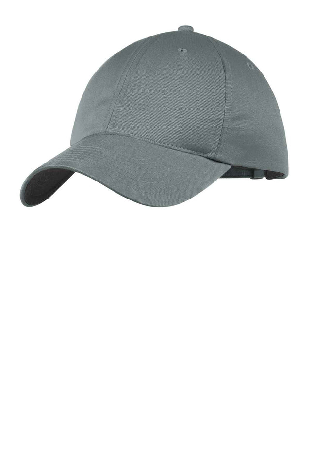 Nike Unstructured Cotton/Poly Twill Cap NKFB6449 Dark Grey M L