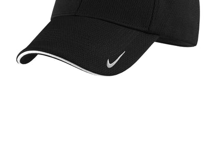Nike DriFIT Stretch Mesh Sandwich Bill Cap NKFD9718 Black White