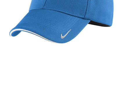 Nike DriFIT Stretch Mesh Sandwich Bill Cap NKFD9718 Game Royal White