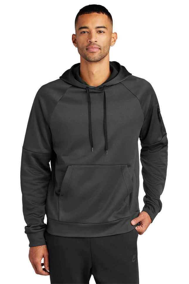 Nike ThermaFIT Pocket Pullover Fleece Hoodie NKFD9735 Anthracite