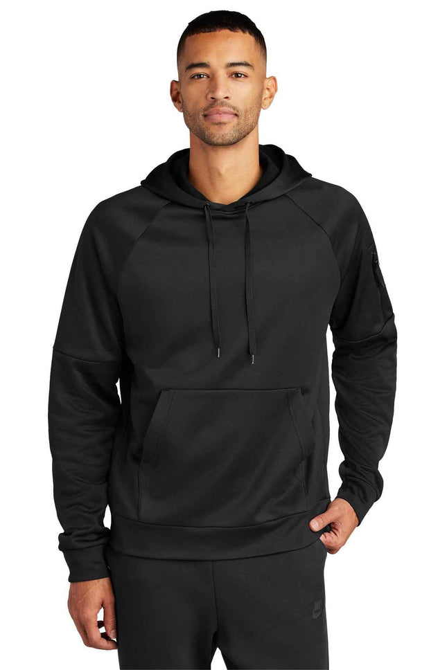 Nike ThermaFIT Pocket Pullover Fleece Hoodie NKFD9735 Black