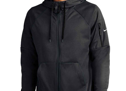 Nike ThermaFIT Pocket FullZip Fleece Hoodie NKFD9859 Black