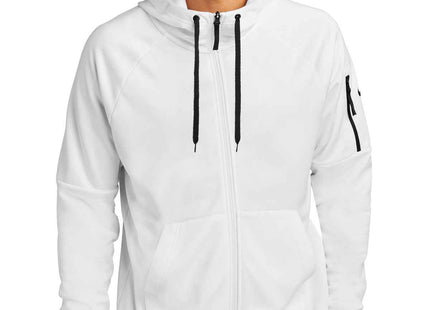 Nike ThermaFIT Pocket FullZip Fleece Hoodie NKFD9859 White