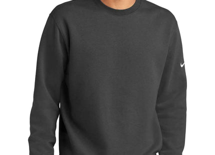 Nike Club Fleece Sleeve Swoosh Crew NKFD9863 Anthracite