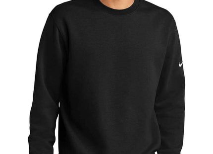Nike Club Fleece Sleeve Swoosh Crew NKFD9863 Black
