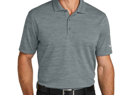Nike DriFIT Striated Polo NKFQ4792 Cool Grey