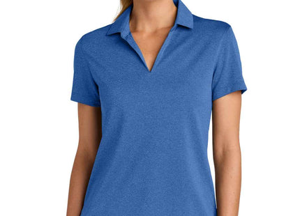Nike Women's DriFIT Smooth Heather Polo NKFQ4793 Game Royal Heather