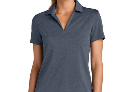 Nike Women's DriFIT Smooth Heather Polo NKFQ4793 Navy Heather