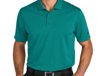 Nike DriFIT Smooth Heather Polo NKFQ4794 Bright Spruce Heather