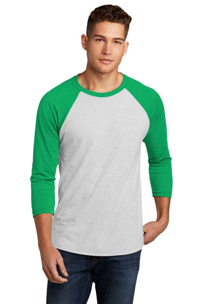 Next Level Apparel Adult TriBlend 3/4Sleeve Raglan Tee NL6051