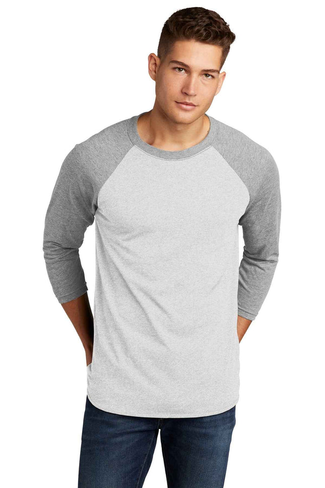 Next Level Apparel Adult TriBlend 3/4Sleeve Raglan Tee NL6051