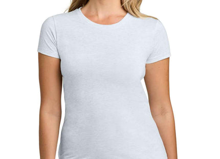 Next Level Apparel Women's TriBlend Tee NL6710 Heather White