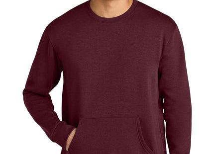 Next Level Apparel Santa Barbara Pocket Sweatshirt NL9001 Maroon