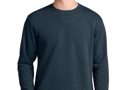 Next Level Apparel Adult Malibu Crewneck Sweatshirt NL9002 Heather Midnight Navy